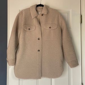 Faux Sherpa Joie shacket M